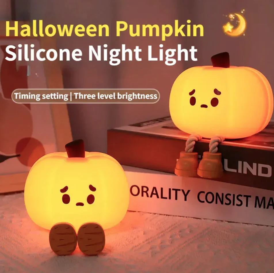Cute Silicone Halloween Pumpkin