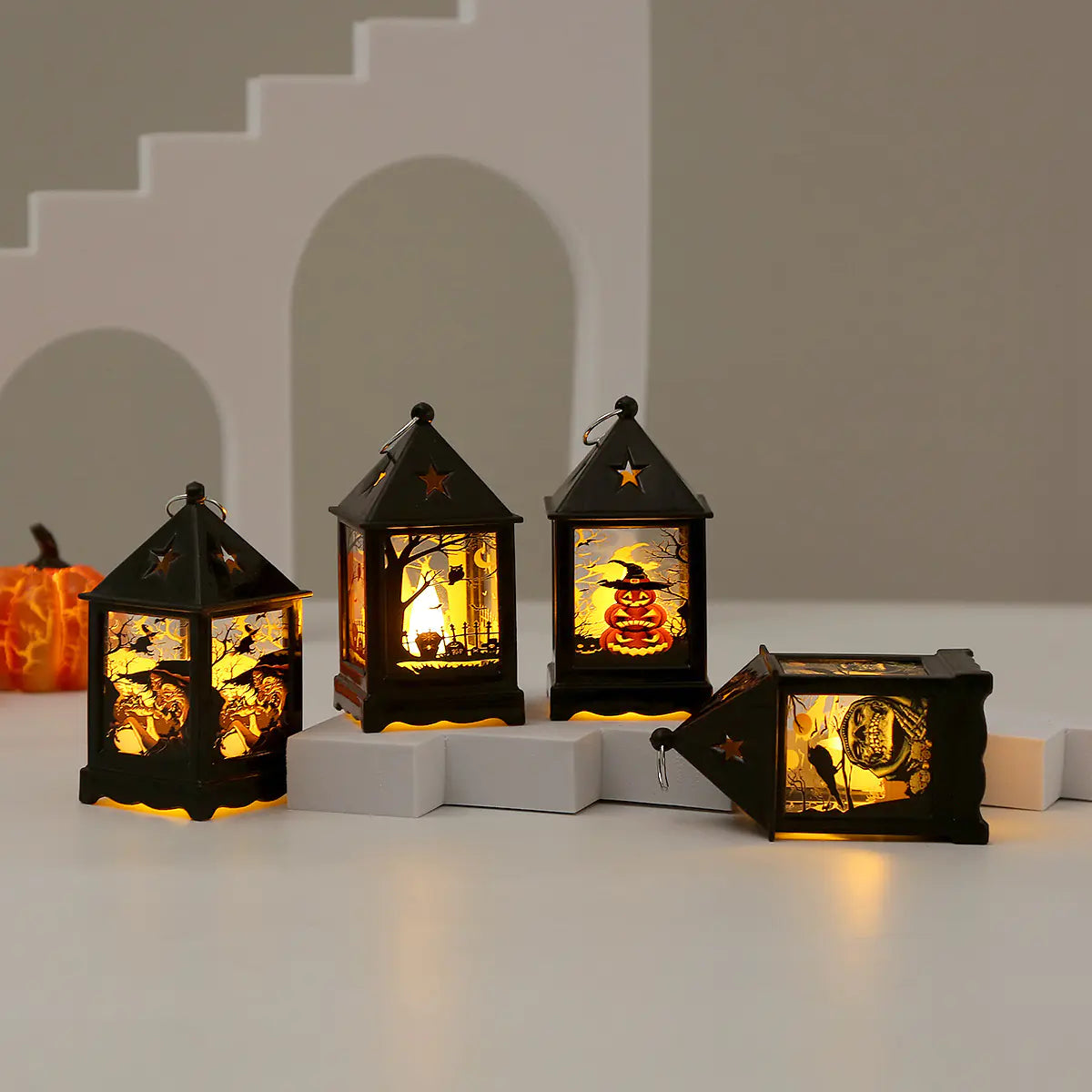 Creative LED Pumpkin Lantern Night Light for Kids