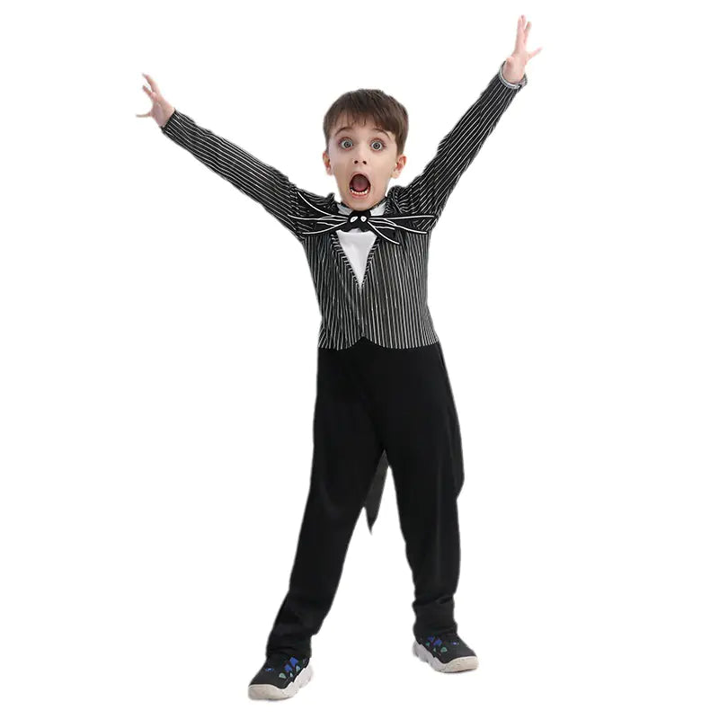 Jack Skellington Cosplay Costume for Halloween Party