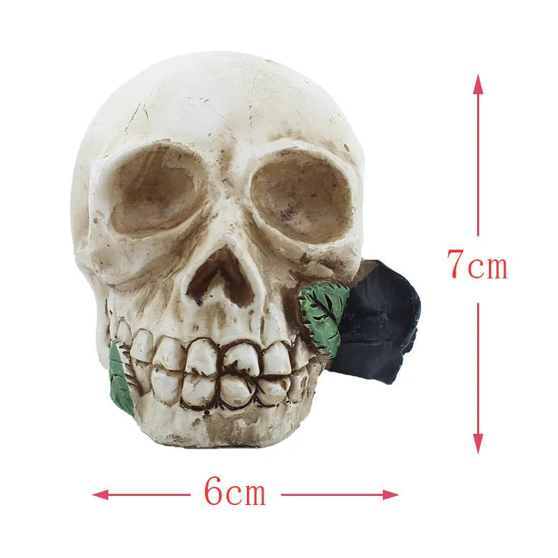 Skeleton Head LED Electronic Candle – Glowing Skulls