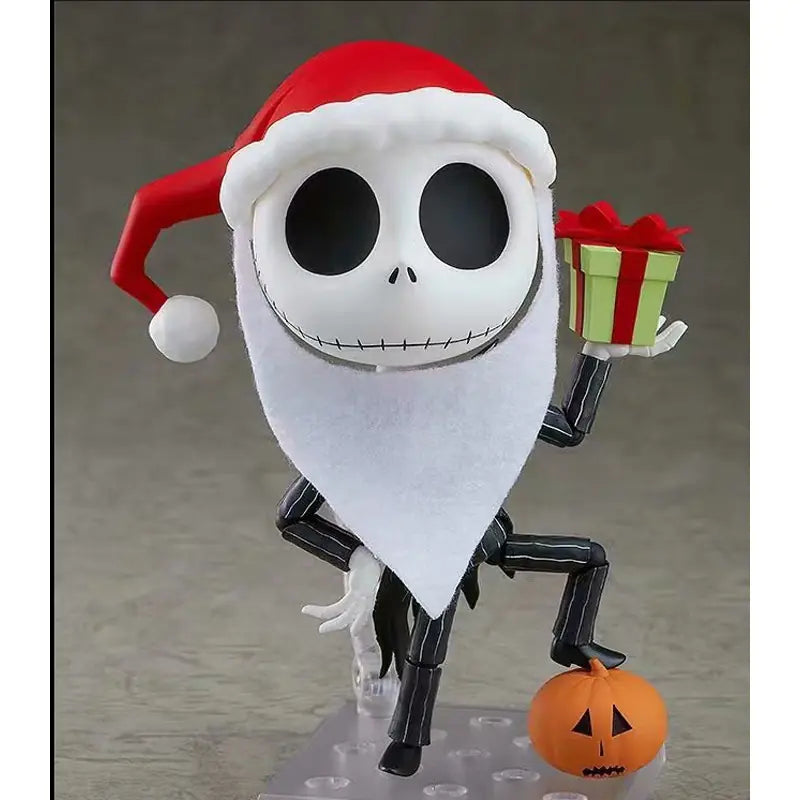 Jack Skellington Q Version Action Figure with Face Swap