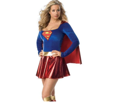 Supergirl Costume for Women (One Set)