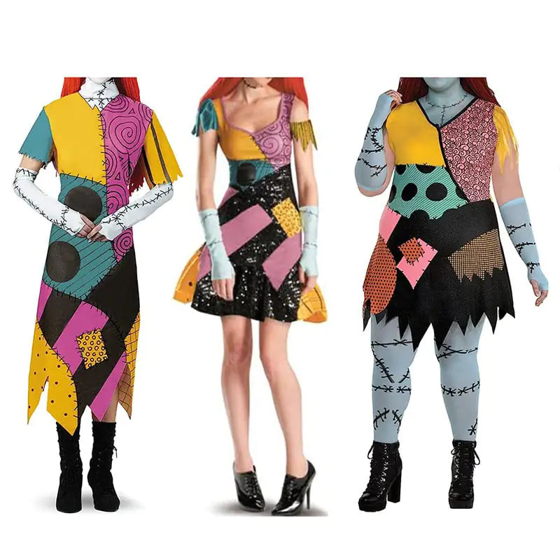 Halloween Women's Dress - Sally Role Playing Costume
