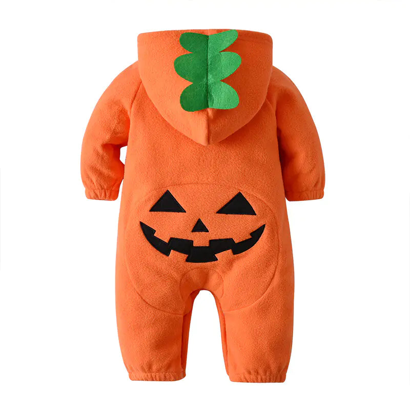 Funny Pumpkin Monster Romper for Autumn/Winter Babies