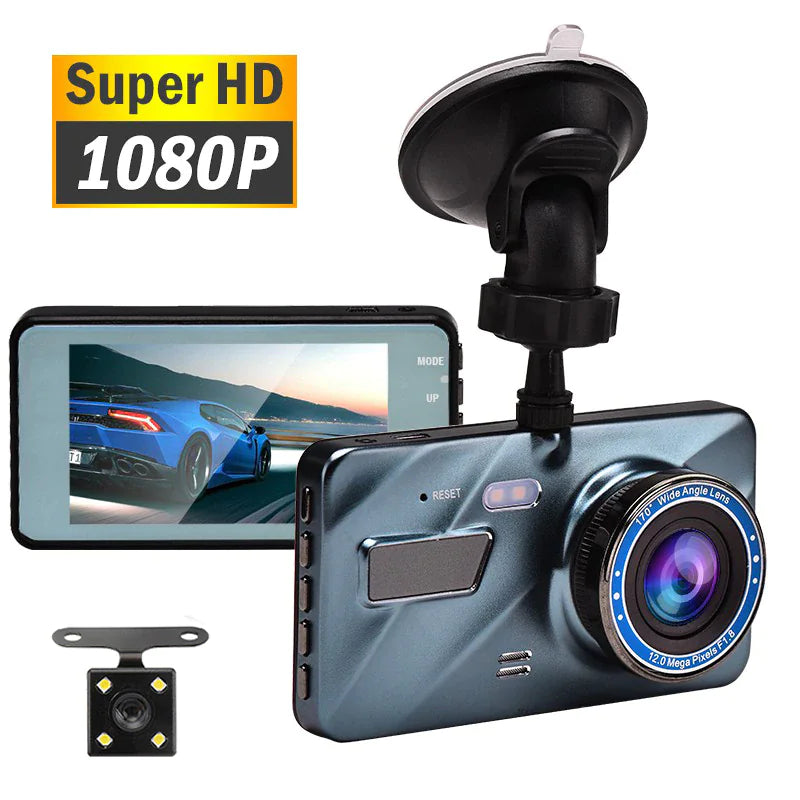 Full HD 1080P Dual Dash Cam with Night Vision