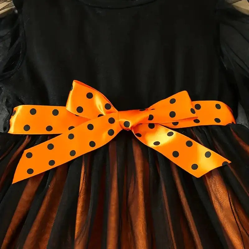 2pcs Cute Witch Dress Costume with Tutu for Kids