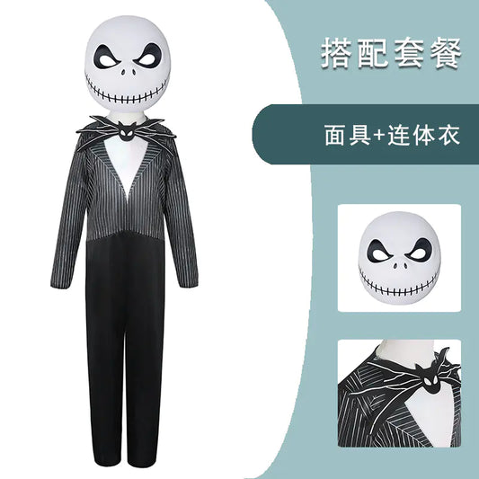 Jack Skellington Cosplay Costume for Halloween Party