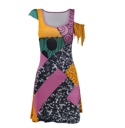 Halloween Women's Dress - Sally Role Playing Costume