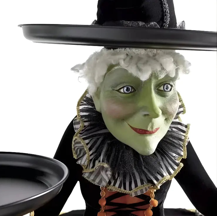 Halloween Witch Tiered Tray Table