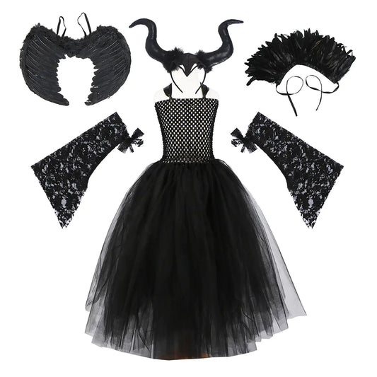 Sleeping Queen Halloween Costume Dress for Kids