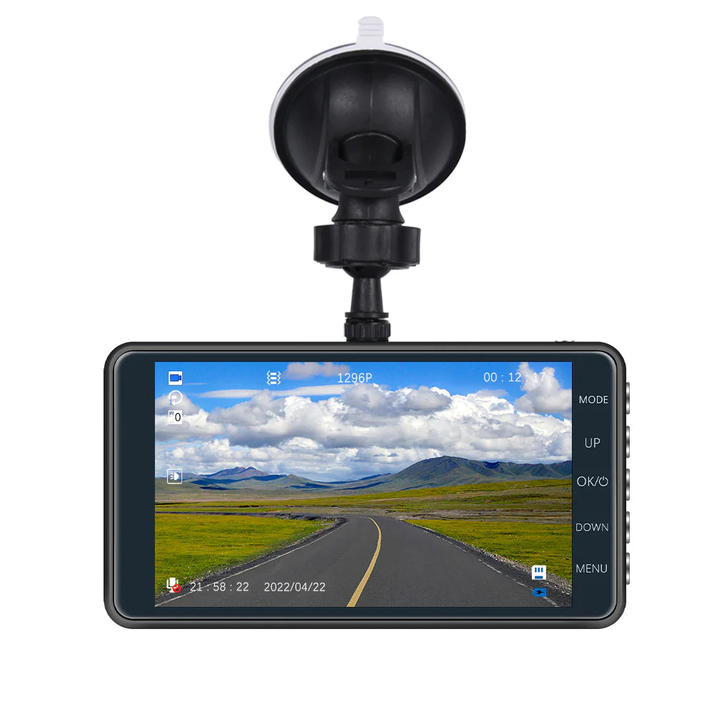 Full HD 1080P Dual Dash Cam with Night Vision
