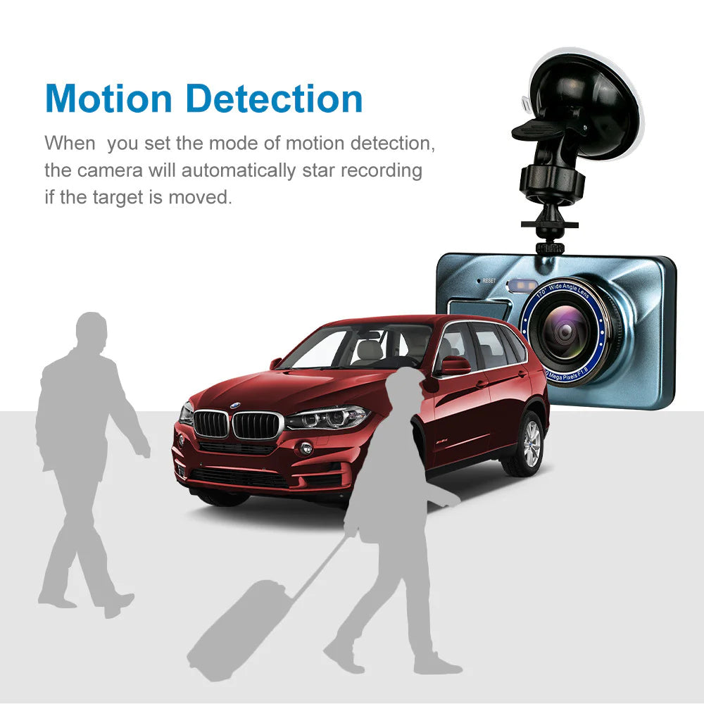 Full HD 1080P Dual Dash Cam with Night Vision