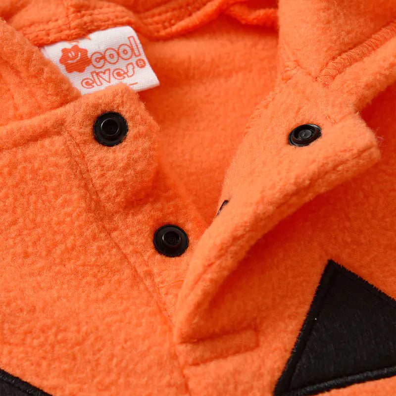 Funny Pumpkin Monster Romper for Autumn/Winter Babies