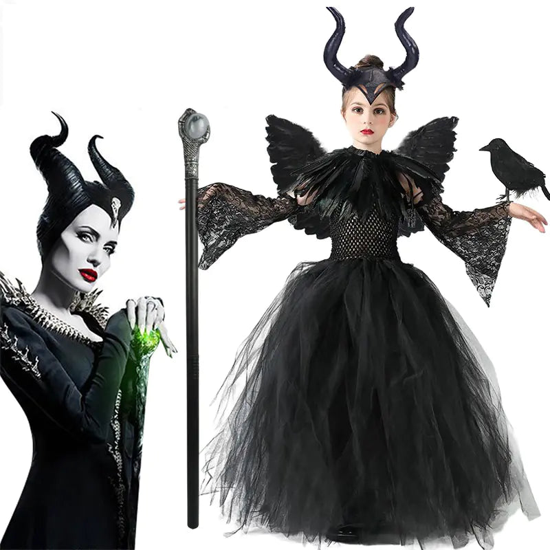 Sleeping Queen Halloween Costume Dress for Kids