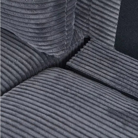 Grey Linen Modern Sofa