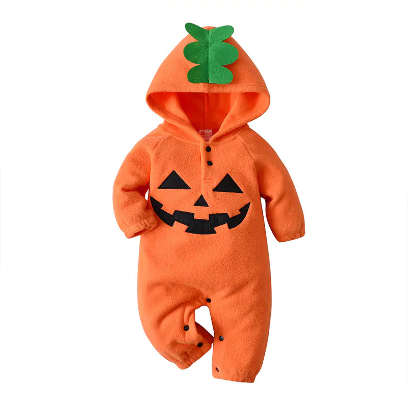 Funny Pumpkin Monster Romper for Autumn/Winter Babies