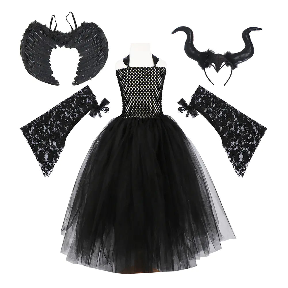 Sleeping Queen Halloween Costume Dress for Kids
