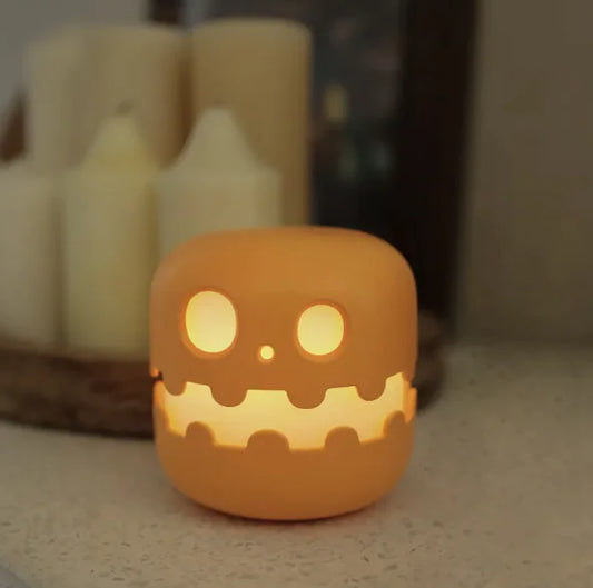 Spooky Glow Pumpkin Lantern – Cozy LED Halloween Light
