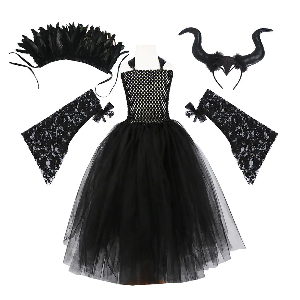 Sleeping Queen Halloween Costume Dress for Kids