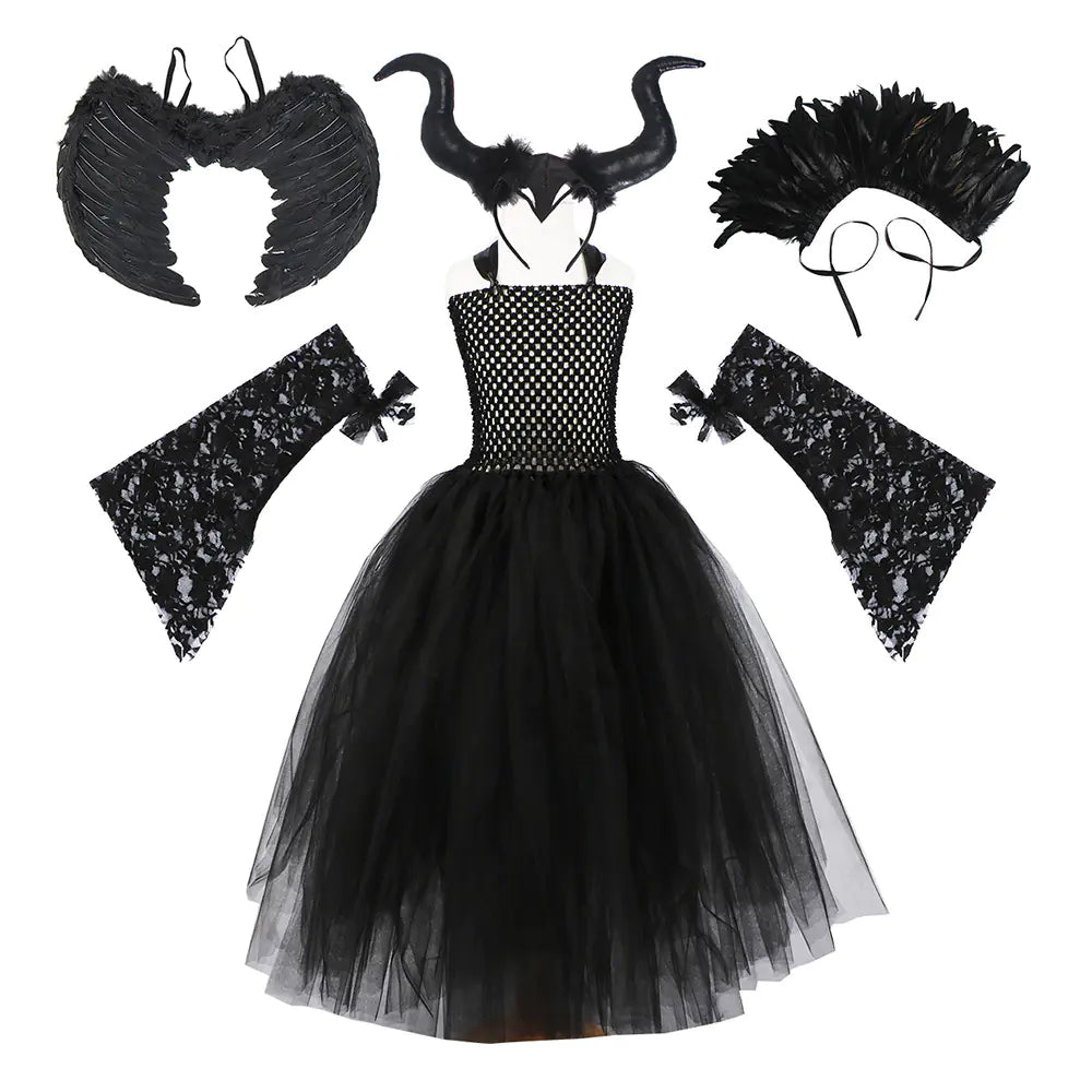Sleeping Queen Halloween Costume Dress for Kids