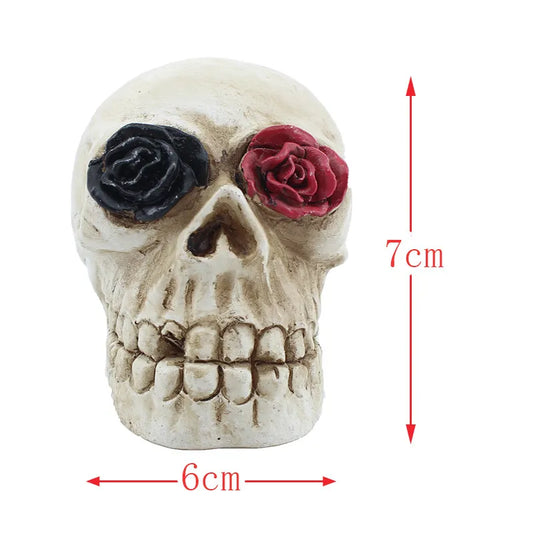 Skeleton Head LED Electronic Candle – Glowing Skulls