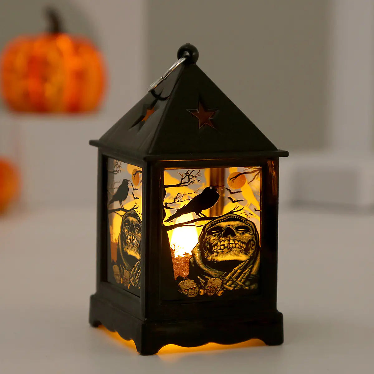Creative LED Pumpkin Lantern Night Light for Kids