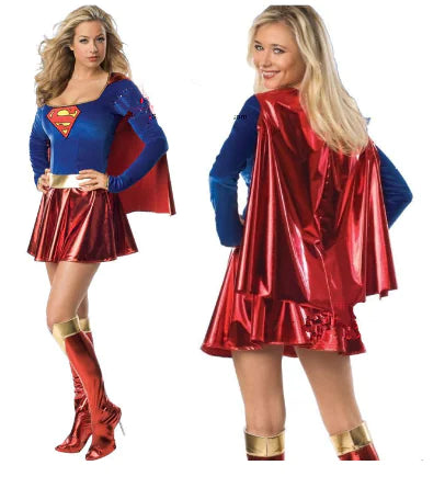 Supergirl Costume for Women (One Set)